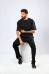 oversized black t-shirt